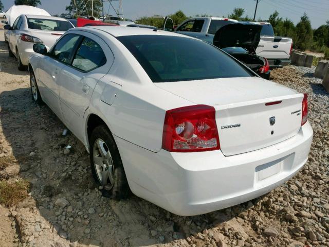 2B3CA3CV5AH298577 - 2010 DODGE CHARGER SX WHITE photo 3