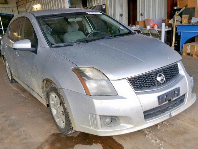 3N1AB6AP6CL676993 - 2012 NISSAN SENTRA 2.0 SILVER photo 1