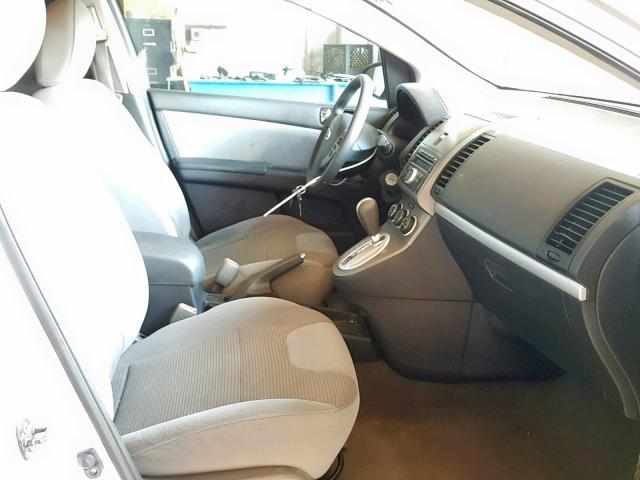 3N1AB6AP6CL676993 - 2012 NISSAN SENTRA 2.0 SILVER photo 5