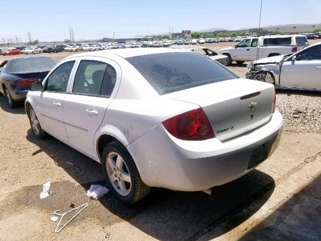 1G1AT58H697285142 - 2009 CHEVROLET COBALT LT WHITE photo 3