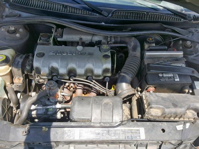 1G8ZH52871Z212546 - 2001 SATURN SL1 GREEN photo 7