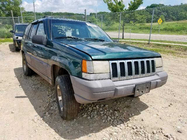 1J4EZ58S1TC137279 - 1996 JEEP GRAND CHER GREEN photo 1