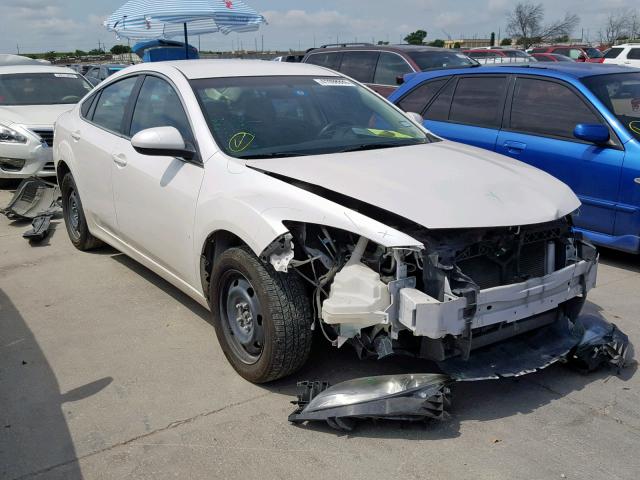 1YVHZ8BH6C5M44155 - 2012 MAZDA 6 I WHITE photo 1