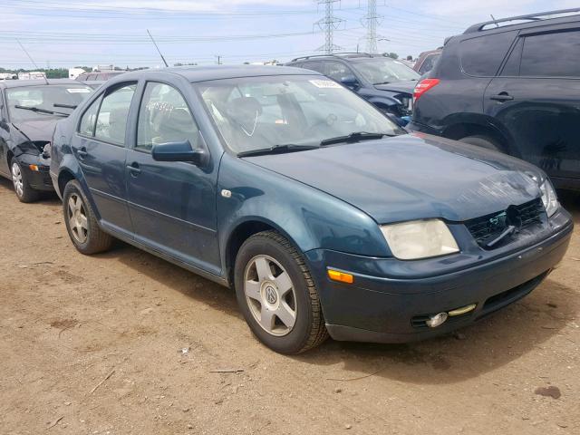 3VWSB69MX2M050137 - 2002 VOLKSWAGEN JETTA GLS GREEN photo 1