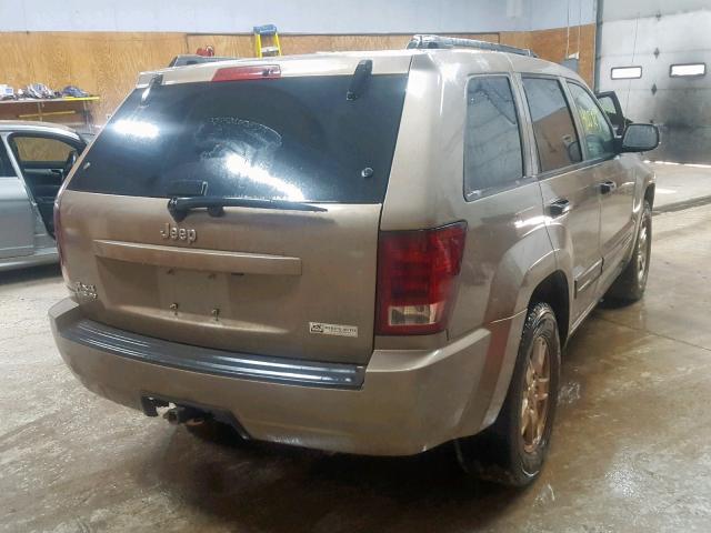 1J4GR48K16C133840 - 2006 JEEP GRAND CHER GRAY photo 4