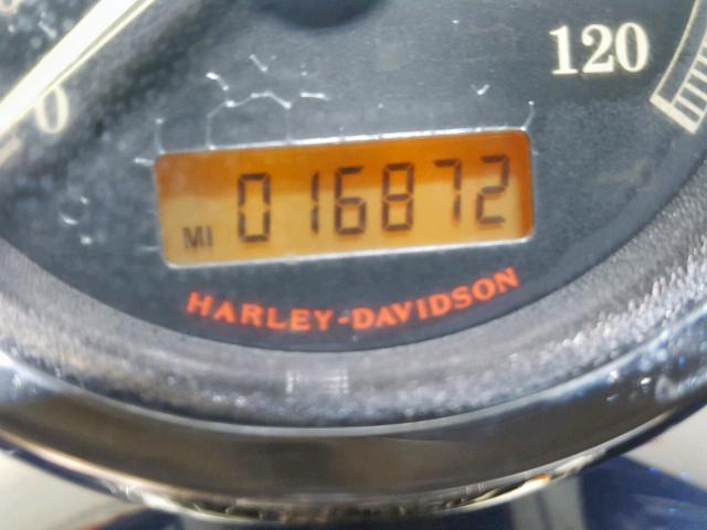 1HD1CT314CC418774 - 2012 HARLEY-DAVIDSON XL1200 C BLUE photo 10