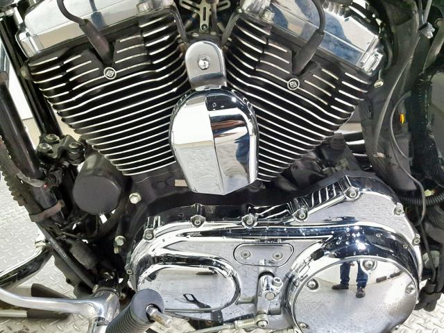 1HD1CT314CC418774 - 2012 HARLEY-DAVIDSON XL1200 C BLUE photo 11