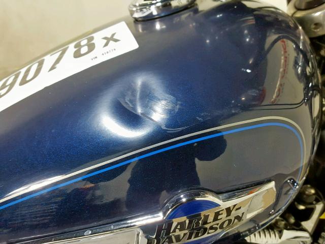 1HD1CT314CC418774 - 2012 HARLEY-DAVIDSON XL1200 C BLUE photo 15