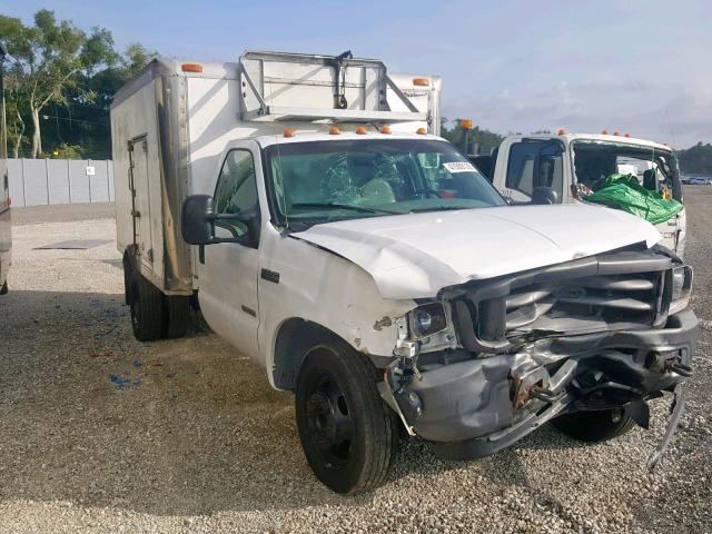 1FDAF56P74EC34645 - 2004 FORD F550 SUPER WHITE photo 1