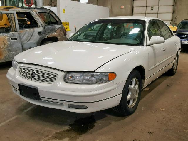 2G4WB52KX41349477 - 2004 BUICK REGAL LS WHITE photo 2