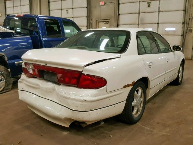 2G4WB52KX41349477 - 2004 BUICK REGAL LS WHITE photo 4