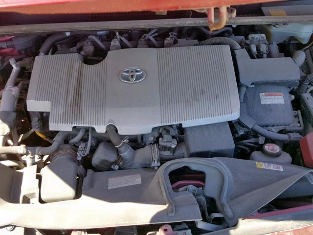 JTDKARFP7H3000683 - 2017 TOYOTA PRIUS PRIM 红色 照片 7