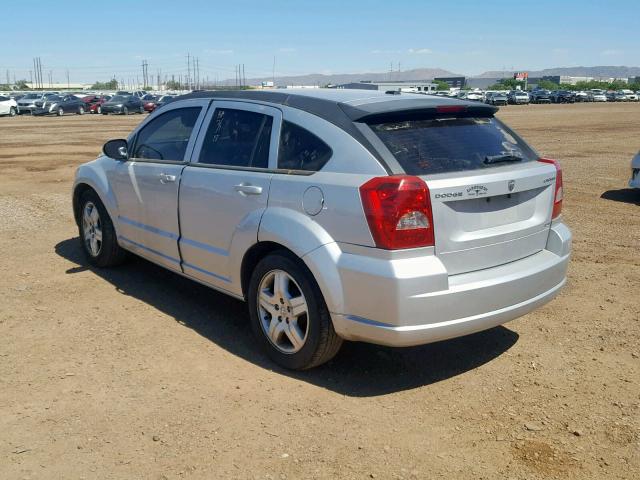 1B3HB48A39D131366 - 2009 DODGE CALIBER SX SILVER photo 3