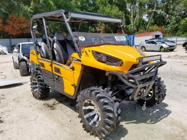 JKARTDC12CB502456 - 2012 KAWASAKI KRT750 C YELLOW photo 1