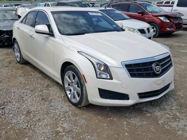 1G6AA5RA5E0141859 - 2014 CADILLAC ATS WHITE photo 1