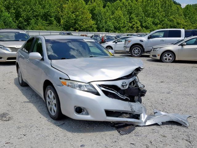 4T4BF3EKXBR197579 - 2011 TOYOTA CAMRY BASE SILVER photo 1