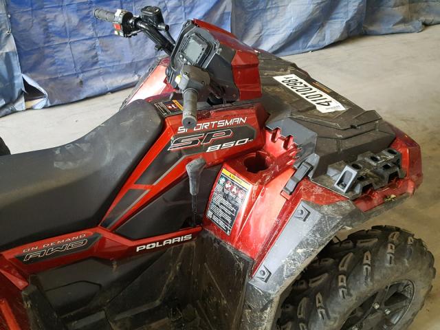 4XASXE859JB141860 - 2018 POLARIS SPORTSMAN RED photo 5