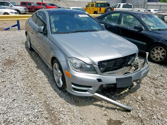 WDDGJ4HBXDG003614 - 2013 MERCEDES-BENZ C 250 GRAY photo 1