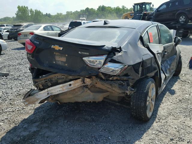 1G1BG5SM6G7324288 - 2016 CHEVROLET CRUZE PREM GRAY photo 4