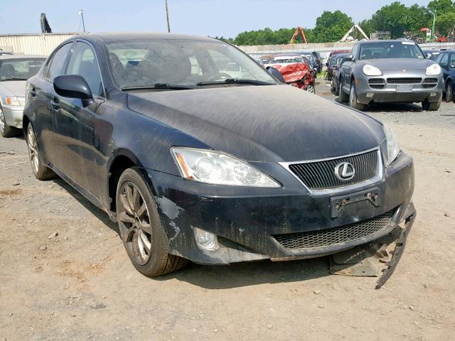 JTHCK262185021786 - 2008 LEXUS IS 250 BLACK photo 1