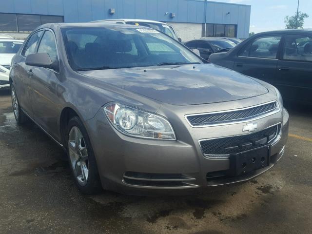 1G1ZC5EBXAF148704 - 2010 CHEVROLET MALIBU 1LT TAN photo 1