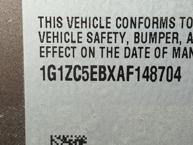 1G1ZC5EBXAF148704 - 2010 CHEVROLET MALIBU 1LT TAN photo 10