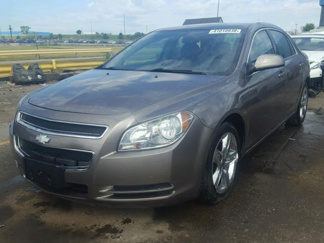 1G1ZC5EBXAF148704 - 2010 CHEVROLET MALIBU 1LT TAN photo 2