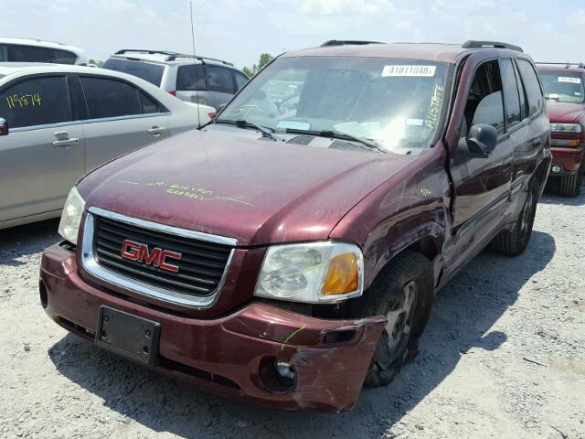 1GKDS13S032254688 - 2003 GMC ENVOY RED photo 2