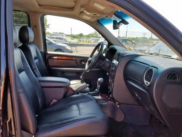 1GKDT13S582186389 - 2008 GMC ENVOY BLACK photo 5