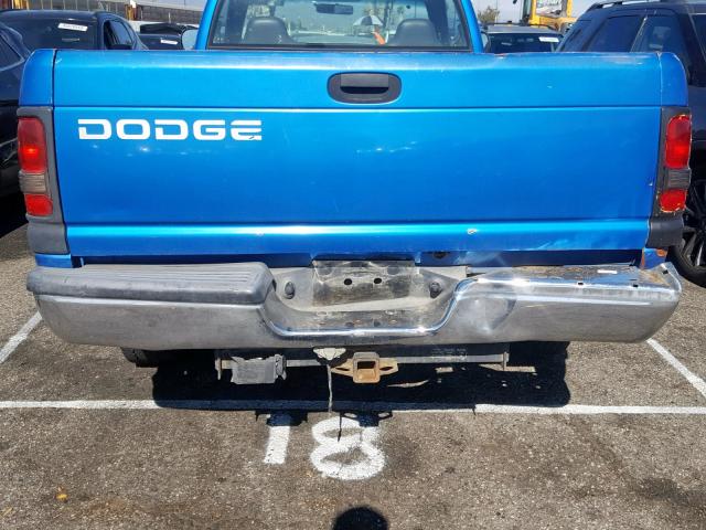 3B7KC26Z01M543994 - 2001 DODGE RAM 2500 BLUE photo 6