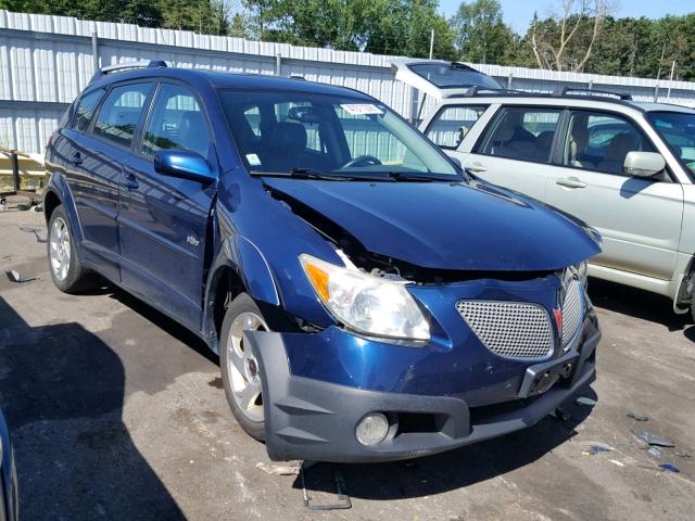 5Y2SM66855Z427254 - 2005 PONTIAC VIBE BLUE photo 1