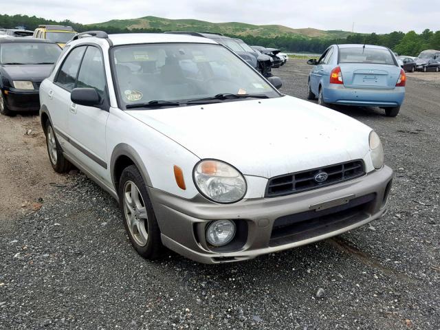 JF1GG68573H813652 - 2003 SUBARU IMPREZA OU WHITE photo 1