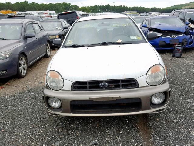 JF1GG68573H813652 - 2003 SUBARU IMPREZA OU WHITE photo 9