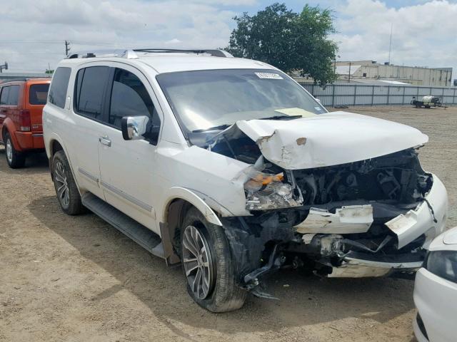 5N1BA0NC4FN619832 - 2015 NISSAN ARMADA SV WHITE photo 1