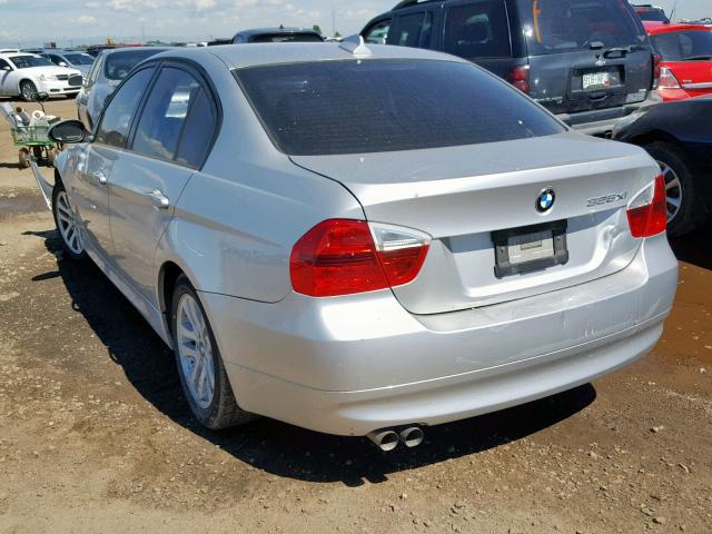 WBAVD13586KV02479 - 2006 BMW 325 XI SILVER photo 3