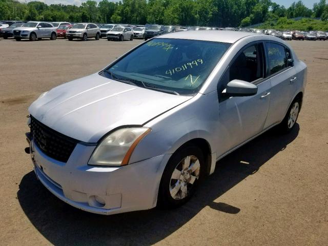 3N1AB61E79L660440 - 2009 NISSAN SENTRA 2.0 SILVER photo 2