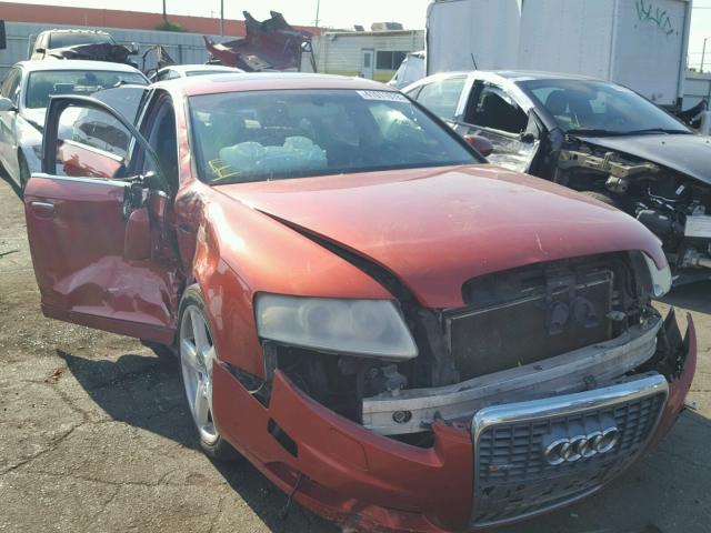 WAUEL74F45N095819 - 2005 AUDI A6 S-LINE RED photo 1