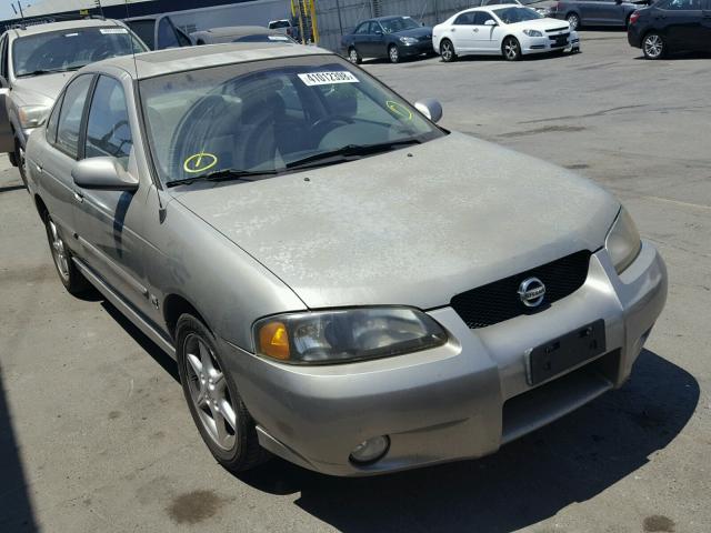 3N1AB51D02L702311 - 2002 NISSAN SENTRA SE- BEIGE photo 1