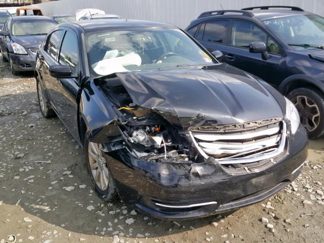 1C3CCBBG3CN152862 - 2012 CHRYSLER 200 TOURIN BLACK photo 1