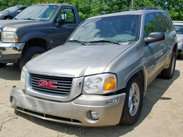 1GKDT13S422138101 - 2002 GMC ENVOY GRAY photo 2