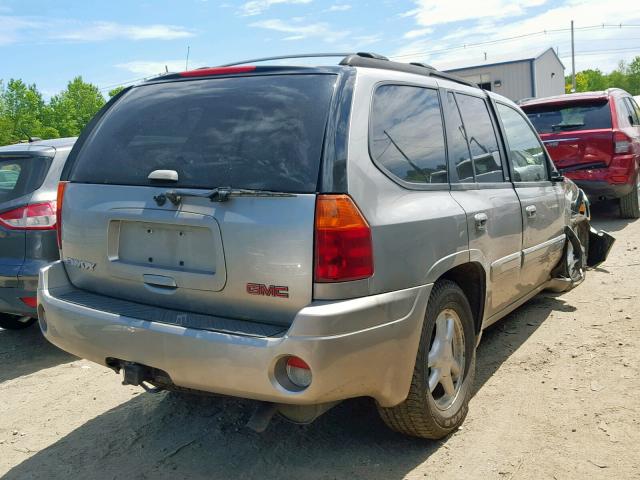 1GKDT13S422138101 - 2002 GMC ENVOY GRAY photo 4