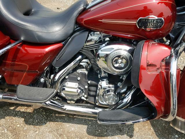 1HD1FC411AB660446 - 2010 HARLEY-DAVIDSON FLHTCU RED photo 7