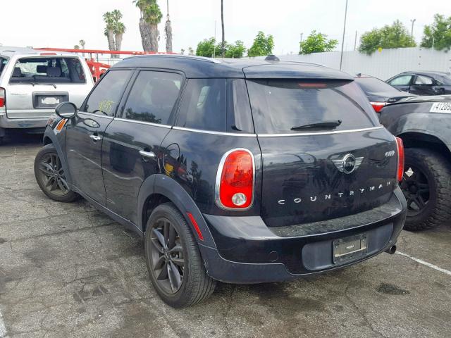 WMWZB3C5XEWR38793 - 2014 MINI COOPER COU BLACK photo 3