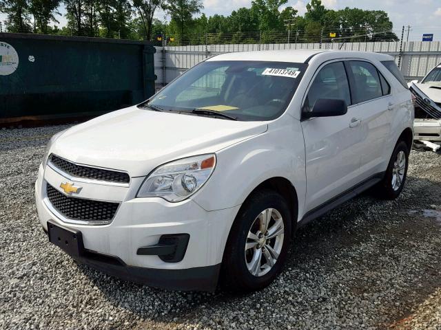 2GNFLCEK8D6418131 - 2013 CHEVROLET EQUINOX LS WHITE photo 2