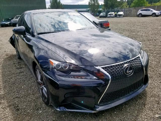 JTHCE1D29E5003343 - 2014 LEXUS IS 350 BLACK photo 1