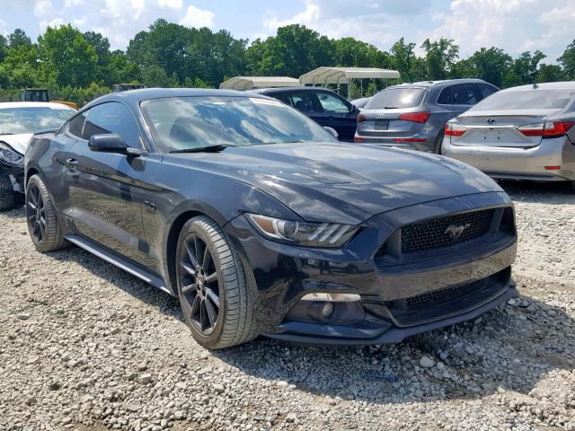 1FA6P8CF9G5252174 - 2016 FORD MUSTANG GT BLACK photo 1