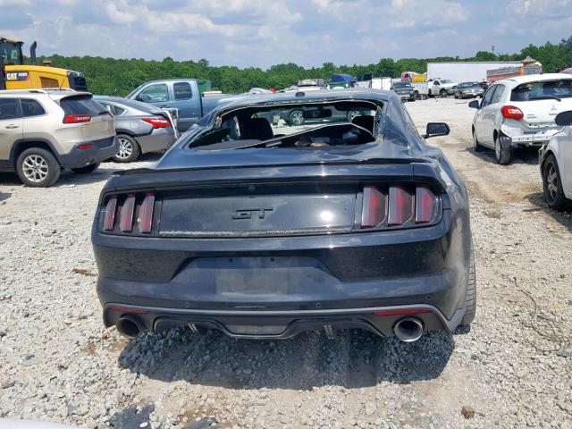 1FA6P8CF9G5252174 - 2016 FORD MUSTANG GT BLACK photo 9