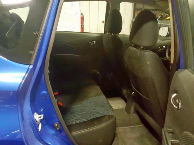 3N1CE2CP0FL377378 - 2015 NISSAN VERSA NOTE BLUE photo 6