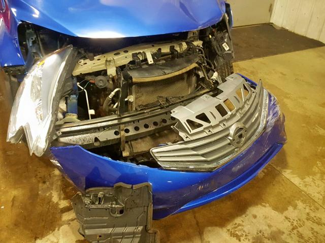 3N1CE2CP0FL377378 - 2015 NISSAN VERSA NOTE BLUE photo 9