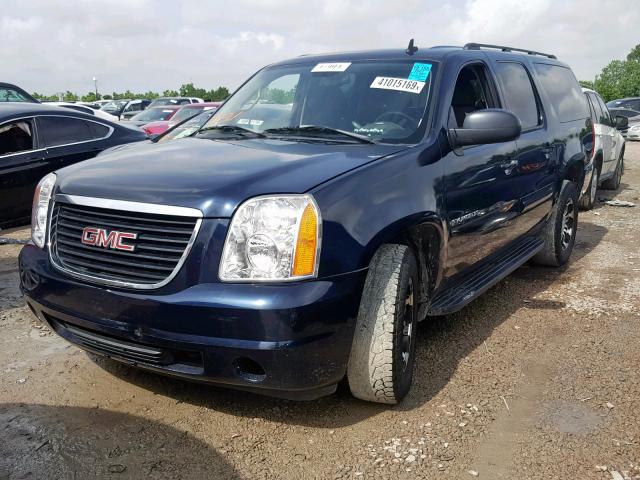 1GKFC16037R330322 - 2007 GMC YUKON XL C BLUE photo 2